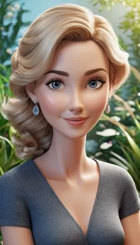 elsa,delaurentis,tiana,margairaz,princess anna,female hollywood actress,Unique,3D,3D Character