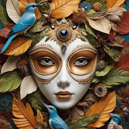 venetian mask,viveros,masquerade,masques,masquerading,bodypainting,body painting,the carnival of venice,masque,unmask,bohemian art,unmasks,faery,faerie,ornamental bird,masquerades,fairy peacock,cloisonne,diwata,fantasy art,Photography,General,Realistic