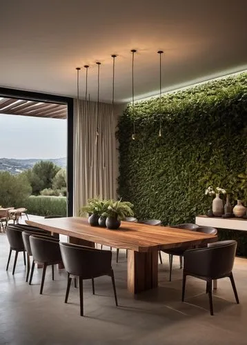 landscape design sydney,intensely green hornbeam wallpaper,boxwoods,landscape designers sydney,breakfast room,dining room,Photography,General,Natural