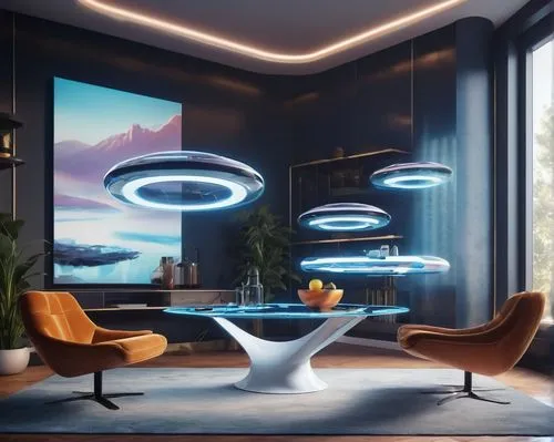 ufo interior,ekornes,sky space concept,modern living room,mid century modern,modern decor,electrohome,futuristic landscape,chaise lounge,interior modern design,futuristic architecture,sky apartment,livingroom,futuristic,spaceship interior,saucer,jetsons,minotti,apartment lounge,interior design,Art,Artistic Painting,Artistic Painting 39