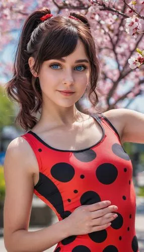 polka dot dress,ladybug,polka,qipao,lady bug,polka dots,Photography,General,Natural