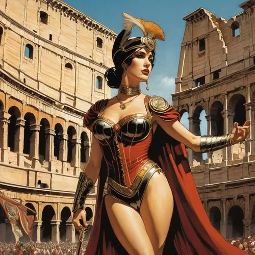 themyscira,hippolyta,rome 2,penthesilea,zenobia,gladiator,Conceptual Art,Daily,Daily 08