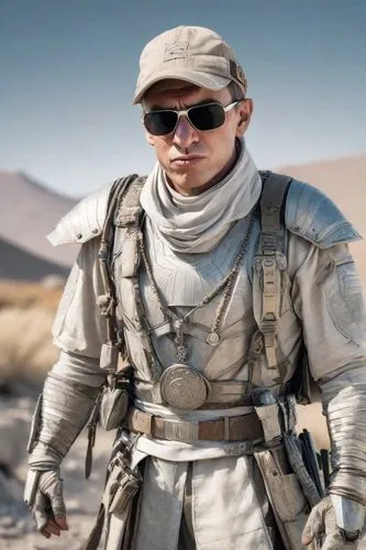 combat medic,pubg mascot,drone operator,kojima,aviator sunglass,mercenary,aviator,desert background,mad max,war correspondent,spacesuit,sinai,capture desert,infiltrator,desert,alien warrior,operator,desert racing,nomad,lost in war,Photography,Realistic