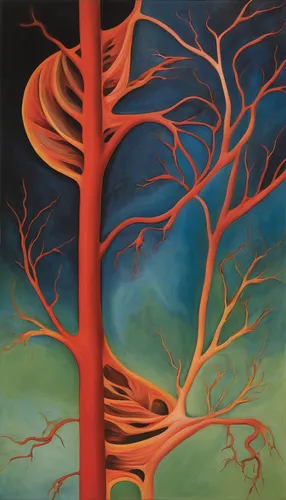 burning bush,red tree,tangerine tree,the branches of the tree,flourishing tree,orange tree,deciduous tree,celtic tree,root chakra,colorful tree of life,tree torch,tree of life,tree and roots,burning tree trunk,painted tree,circulatory,jaggery tree,circulatory system,the branches,bodhi tree,Art,Artistic Painting,Artistic Painting 21