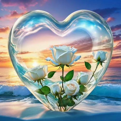 watery heart,heart clipart,romantic rose,water rose,heart background,romantica,flower background,white rose,for you,flower water,romantique,love in air,water flower,floral heart,romancing,romanced,lotus hearts,romantic scene,nature love,for my love,Photography,General,Realistic