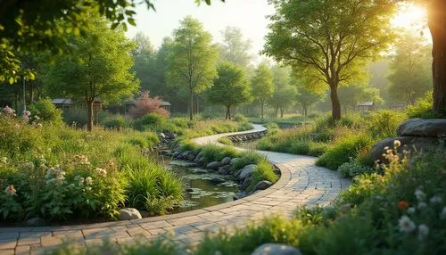 nature garden,pathway,landscaped,gardens,garden pond,green garden,forest path,english garden,greenspace,urban park,landscape design sydney,spring garden,green space,sake gardens,vegetables landscape,greenspaces,towards the garden,arboretum,stone garden,garden,Photography,General,Realistic