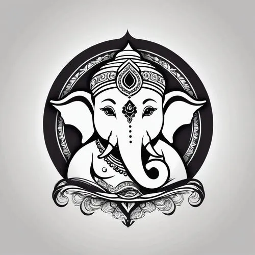 ganesha,lord ganesh,mandala elephant,ganesh,lord ganesha,ganapati,ganpati,vinayaka,vinayak,ganapathi,ganapathy,chaturthi,vinayakar,hindu,elephantine,vinayagamoorthy,vinayagar,auspicious symbol,bappa,nataraj,Unique,Design,Logo Design