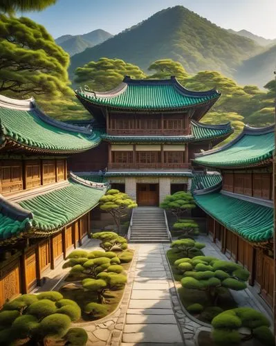 goryeo,hanok,hall of supreme harmony,gyeongbokgung,asian architecture,sukjong,gyeongbok palace,dongbuyeo,teahouses,wudang,hanhwa,changgyeonggung palace,gudeok,gyeongbok,hanseong,corea,heian,dojo,south korea,tulou,Illustration,Retro,Retro 24