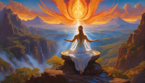 eckankar,daybreaker,archangels,pheonix,mediumship,sundancer,flame spirit,firebird,the pillar of light,elohim,pillar of fire,soulfire,mythography,fire angel,fantasy picture,ashtar,divine healing energy,angel wing,etheric,soulforce,Illustration,Realistic Fantasy,Realistic Fantasy 03