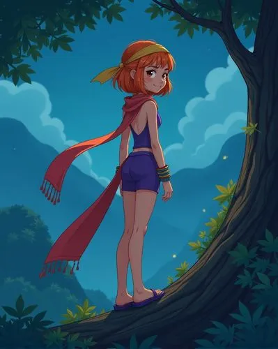 tikal,eilonwy,lavagirl,fae,merida,leela