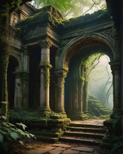 ruins,ancient city,ancient ruins,ancient buildings,mausoleum ruins,abandoned place,hall of the fallen,abandoned places,ancient,ancient house,ruin,labyrinthian,the ruins of the,pillars,lost place,ancients,fantasy landscape,the ancient world,lost places,necropolis,Unique,Paper Cuts,Paper Cuts 01