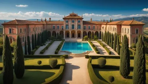 venaria,villa cortine palace,alhambra,palladianism,casalesi,tuscan,palazzo,renaissance,montelena,villa balbiano,cassada,miniato,the palace,modena,parador,merida,mansion,palaces,giarratano,tenuta,Art,Artistic Painting,Artistic Painting 20