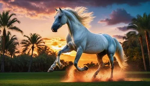 arabian horse,arabian horses,colorful horse,a white horse,unicorn background,equine,white horses,beautiful horses,pegasys,white horse,albino horse,dream horse,painted horse,belgian horse,lipizzan,equidae,the horse at the fountain,wild horse,thoroughbred arabian,landscape background,Photography,General,Fantasy