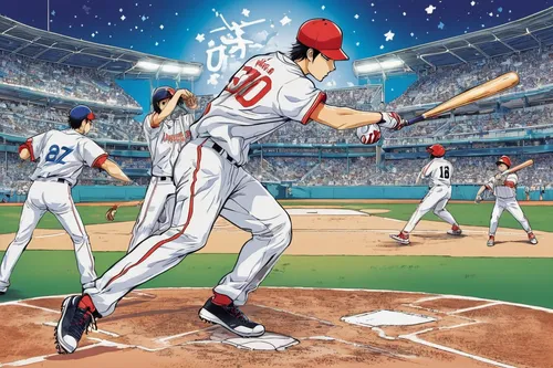 baseball drawing,baseball player,american baseball player,baseball,baseball players,baseball team,ball sports,baseball uniform,sports,baseball equipment,game illustration,cardinals,batter,infielder,sports collectible,basball,sports game,baseball positions,pastime,bat-and-ball games,Illustration,Japanese style,Japanese Style 04