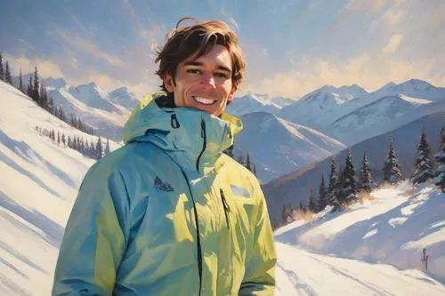 jasinski,oil painting,blackcomb,oil painting on canvas,photo painting,mcconkey,Digital Art,Impressionism