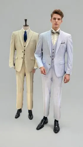 wedding suit,men's suit,men clothes,businessmen,a wax dummy,designer dolls,formal wear,suit trousers,suit actor,articulated manikin,white-collar worker,sales man,tailor,dry cleaning,3d model,businessman,display dummy,model train figure,3d figure,men's wear,Male,Western Europeans,Youth & Middle-aged,L,Three-piece Suit,Pure Color,Light Grey