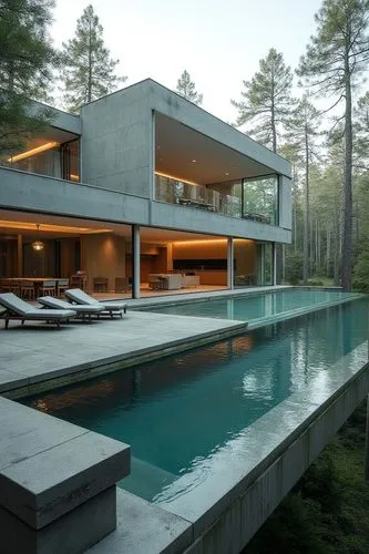 modern house,forest house,modern architecture,pool house,dunes house,luxury property