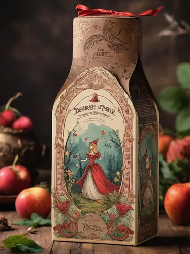 antique background,rose hip oil,pomegranate juice,queen of hearts,perfume bottle,aniseed liqueur,cream liqueur,perfume bottles,vintage background,balsamic vinegar,apple cider,fairy tale character,vintage ornament,poison bottle,fragrance teapot,christmas vintage,french confectionery,rose wine,apple jam,tea tin,Illustration,Realistic Fantasy,Realistic Fantasy 02