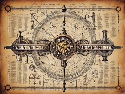 steampunk gears,clockmaker,compass,compass rose,ships wheel,ship's wheel,bearing compass,compass direction,wind rose,steampunk,astronomical clock,sextant,magnetic compass,grandfather clock,clockwork,planisphere,skeleton key,barometer,time spiral,chronometer,Illustration,Vector,Vector 21