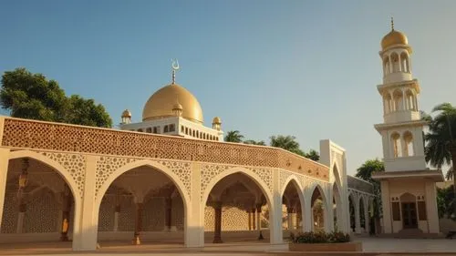 masjid with people in the afternoon,king abdullah i mosque,al nahyan grand mosque,alabaster mosque,al-askari mosque,mosque hassan,muhammad-ali-mosque,city mosque,grand mosque,agha bozorg mosque,mosque