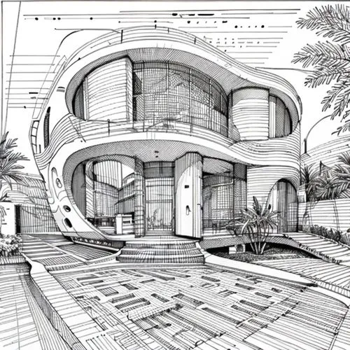 futuristic architecture,house drawing,architect plan,kirrarchitecture,modern architecture,cross section,architect,cross-section,arhitecture,smart house,archidaily,garden elevation,architecture,contemp