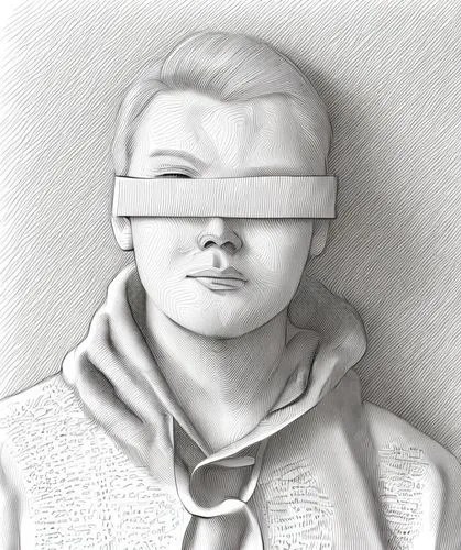 blindfold,blindfolded,pencil and paper,bird box,3d,pencil art,graphite,blind folded,3d man,digital drawing,see no evil,digital art,breathing mask,medical mask,pencil drawing,blind,digital,light mask,d