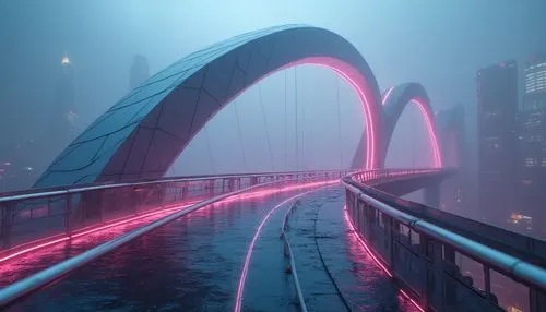 chongqing,rainbow bridge,light trail,long exposure,long exposure light,guangzhou,dragon bridge,veil fog,skybridge,bridged,angel bridge,longexposure,light trails,bridges,soundbridge,guiyang,futuristic landscape,bridge,high fog,chengdu,Photography,General,Realistic