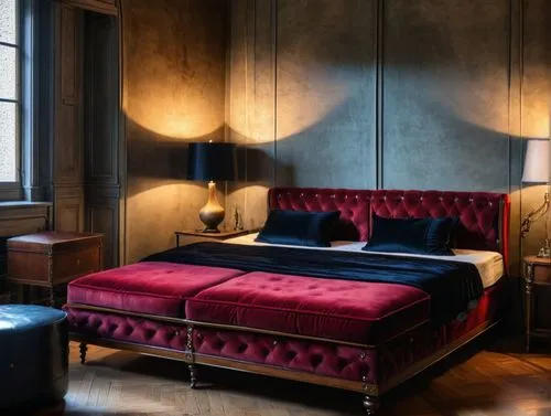 Gothic Interior Design
Master bedroom
French Furniture,boutique hotel,casa fuster hotel,four-poster,four poster,chaise longue,chaise lounge,hotel de cluny,bed linen,venice italy gritti palace,wade roo