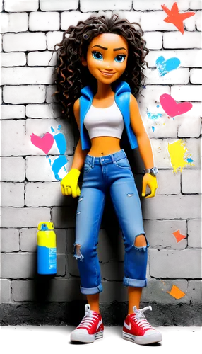 jeans background,3d figure,mapei,clay doll,brick background,derivable,mayhle,real roxanne,collectible doll,claymation,painter doll,spray paint,smurf figure,plastic model,moc chau hill,fashion doll,photo shoot with edit,denim background,artist doll,3d background,Photography,Documentary Photography,Documentary Photography 28