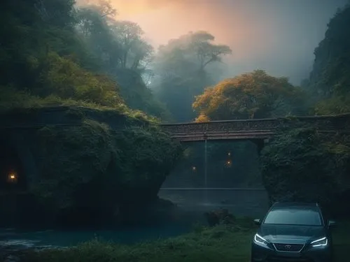 scenic bridge,covered bridge,foggy landscape,shaoming,rivendell,highway bridge,wooden bridge,morning fog,goldstream,railroad bridge,morning mist,crewdson,foggy,car wallpapers,taroko,adventure bridge,under the bridge,misty,autumn fog,bridge,Photography,General,Fantasy