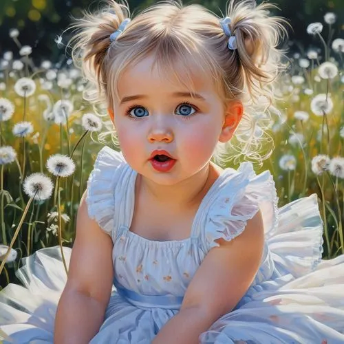 child portrait,girl in flowers,little girl in wind,beautiful girl with flowers,flower painting,girl picking flowers,flower girl,cute baby,innocence,little girl in pink dress,oil painting on canvas,oil painting,mystical portrait of a girl,little girl with balloons,little girl,girl portrait,child girl,children's background,little flower,little child,Conceptual Art,Oil color,Oil Color 10