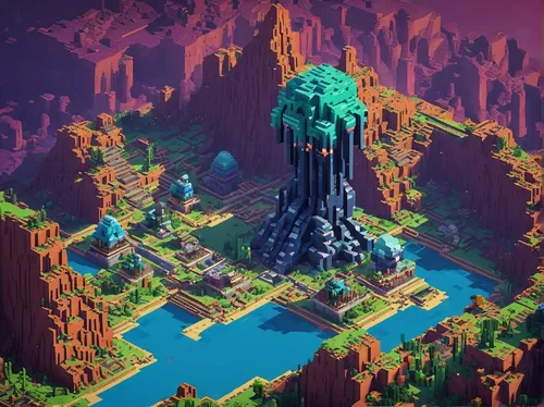 mushroom island,artificial island,floating islands,ancient city,floating island,uninhabited island,artificial islands,the island,mountain world,island of fyn,an island far away landscape,mountain settlement,fairy village,lagoon,island suspended,terraforming,futuristic landscape,mushroom landscape,fairy chimney,island,Unique,Pixel,Pixel 03