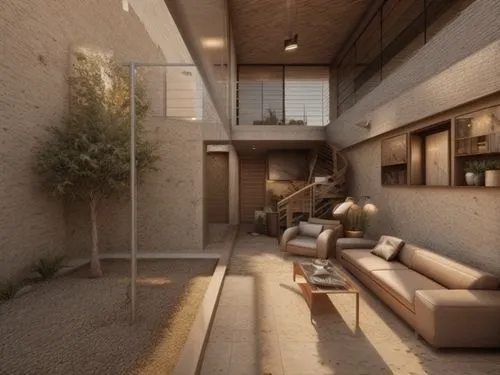 3d rendering,render,3d rendered,an apartment,3d render,dunes house,loft,block balcony,apartment house,modern living room,exposed concrete,mid century house,apartment,courtyard,archidaily,modern house,core renovation,interior modern design,rendering,living room