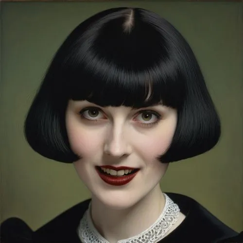 kisling,vintage female portrait,portrait of christi,gothic portrait,art deco woman,phryne,Art,Artistic Painting,Artistic Painting 02