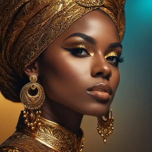 african woman,nubian,nefertiti,africaine,liberian,oshun,queening,golden crown,beautiful african american women,africana,african american woman,melanin,nubia,cleopatra,gold crown,african,afrocentrism,adornment,afrocentric,african culture,Photography,General,Fantasy