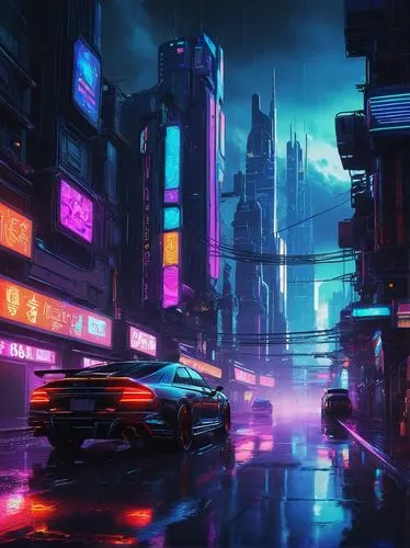 cyberpunk,cityscape,futuristic landscape,colorful city,80s,futuristic,urban,vapor,fantasy city,metropolis,80's design,neon arrows,tokyo city,shanghai,3d car wallpaper,evening city,city at night,city corner,dusk,city highway,Conceptual Art,Fantasy,Fantasy 14