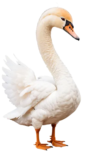 gooseander,trumpeter swan,swan,ornamental duck,lameduck,swanning,white swan,branta,mute swan,gwe,cayuga duck,rockerduck,cygnet,trumpet of the swan,nile goose,a pair of geese,swango,swan pair,goose,swanlike,Illustration,Retro,Retro 13