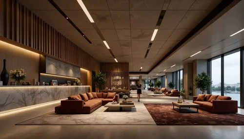 hotel lobby,lobby,penthouses,interior modern design,andaz,minotti,contemporary decor,rotana,clubroom,luxury home interior,modern decor,sathorn,interior decoration,hotel hall,amanresorts,lounges,interior design,sofitel,concrete ceiling,hotel w barcelona