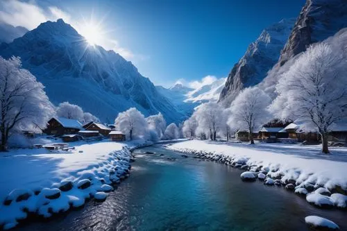 snow landscape,snowy landscape,winter landscape,chamonix,southeast switzerland,landscapes beautiful,Photography,General,Fantasy