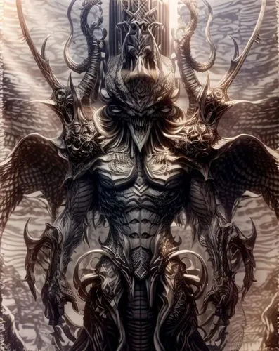 death god,nine-tailed,sea god,zodiac,trioceros,god of the sea,hinnom,god shiva,poseidon,shiva,sun god,occult,biomechanical,dark art,supernatural creature,minotaur,dark-type,wyrm,shamanic,archangel