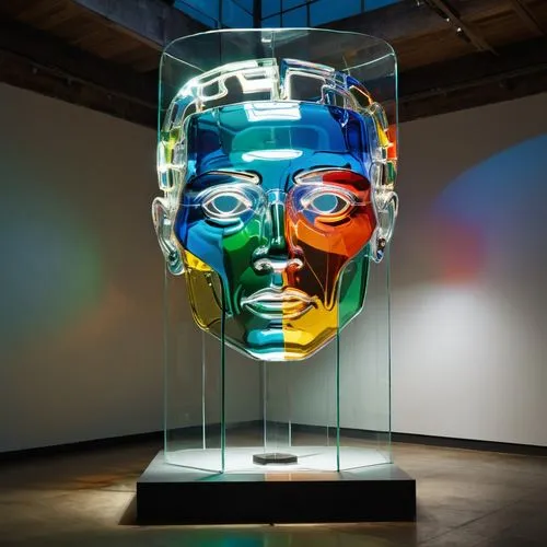 koons,hirst,glass sphere,glass ball,glass painting,chihuly,Unique,3D,Modern Sculpture