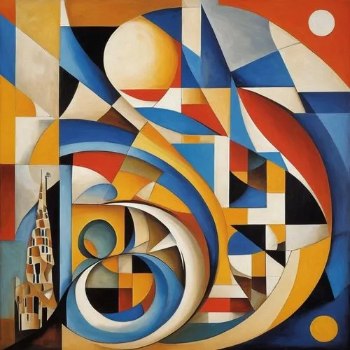 trenaunay,orphism,gleizes,cubist,delaunay,vasarely,kandinsky,leger,piatigorsky,abstract design,mondriaan,cubism,abstract artwork,rodchenko,breunig,feitelson,abstractionist,vorticism,abstract cartoon art,abstract shapes,Art,Artistic Painting,Artistic Painting 45