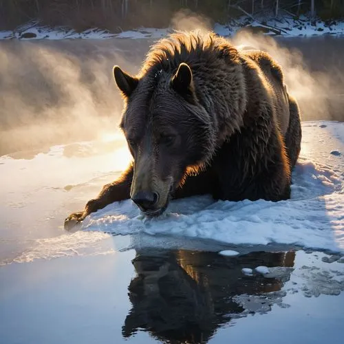 european brown bear,brown bear,bear kamchatka,grizzly bear,brown bears,katmai,the amur adonis,amur,great bear,nordic bear,ursus,ice bears,grizzly,black bears,amur adonis,bearish,yamal,ilves,bull moose,beorn,Conceptual Art,Oil color,Oil Color 16