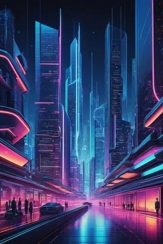 cybercity,futuristic landscape,futuristic,cyberpunk,cyberscene,polara,cityscape,cyberport,cybertown,cyberia,cyberworld,80's design,tron,metropolis,neon arrows,fantasy city,colorful city,synth,futurist,guangzhou,Illustration,Realistic Fantasy,Realistic Fantasy 25