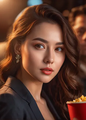 portrait background,movie star,popcorn,pop corn,commercial,movie player,girl with cereal bowl,movie theater popcorn,actress,digital compositing,esquites,popcorn maker,popcorn machine,pandesal,romantic portrait,visual effect lighting,hollywood actress,soybean oil,spy visual,creative background,Photography,General,Natural