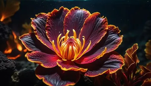 flame flower,fire flower,pond flower,oriflamme,cosmic flower,flower in sunset,star dahlia,violet tulip,water lily flower,large water lily,water flower,flame lily,bombacaceae,tulip,red water lily,garden dahlia,waterlily,water lily,tulipan violet,firecracker flower,Photography,Artistic Photography,Artistic Photography 01