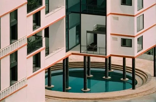 water stairs,swimming pool,ventanas,infinity swimming pool,atrium,terrasson,an apartment,bahru,block balcony,balconies,escala,multilevel,roof top pool,aqua studio,floor fountain,pools,escaleras,piscina,vertigo,hotel riviera