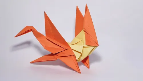 crane-like bird,origami,an ornamental bird,origami paper plane,origami paper,phoenix rooster,fire kite,cranes,crane,ornamental bird,decoration bird,3d crow,crane bird flying,pterodactyl,folded paper,bird flower,red bird,sky hawk claw,charizard,paper art,Unique,Paper Cuts,Paper Cuts 02