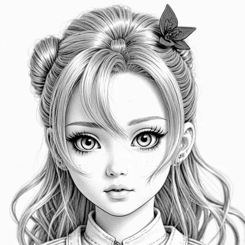 hagio,girl portrait,aerith,doll's facial features,minako,takiko,ayu,hinoue,satoko,nitaya,gyaru,girl doll,young girl,usagi,girl drawing,krita,kotova,suri,pacifica,momoko,Design Sketch,Design Sketch,Black and white Comic