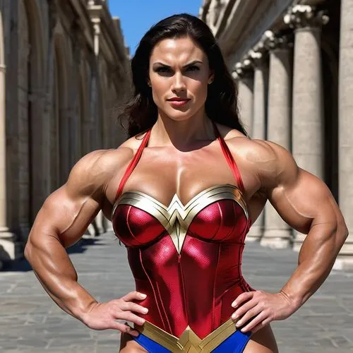 wonderwoman,muscle woman,wonder woman,super woman,wonder woman city,superwoman,supera,strongwoman,super heroine,themyscira,superheroine,strong woman,superwomen,ernan,hard woman,ronda,baszler,amazona,physiques,darna,Photography,General,Realistic